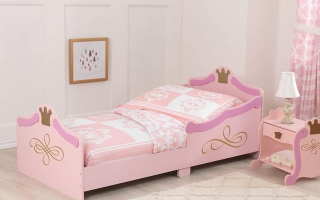 mẫu giường ngủ gỗ đẹp cho bé U41