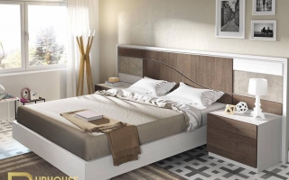 Mẫu giường ngủ gỗ đẹp U4
