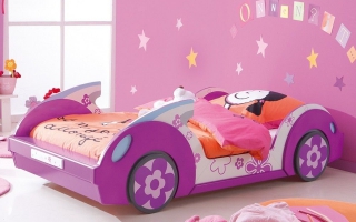 giường ngủ xe hơi cho bé U6