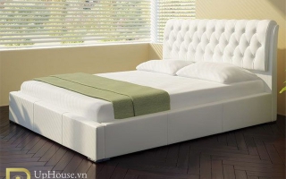 Mẫu giường ngủ gỗ đẹp U15