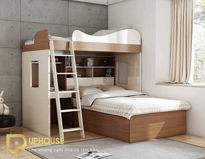 giường tầng kết hợp bàn học 9