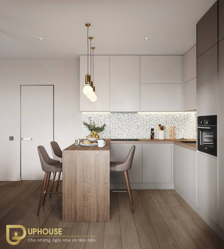 thiết kế nhà bếp chung cư 10