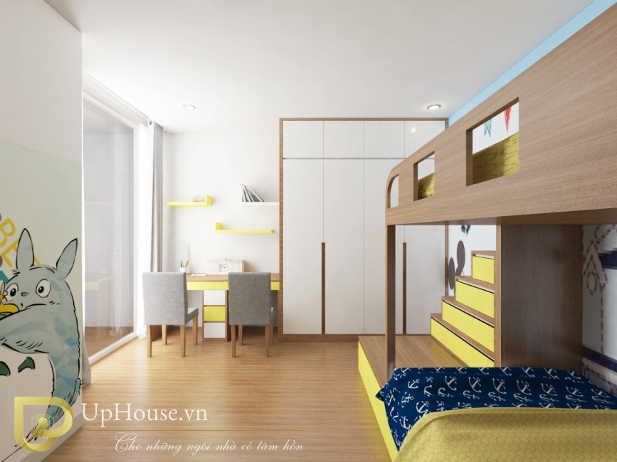 Thiết kế nội thất căn hộ chung cư Vinhomes Tân Cảng 10