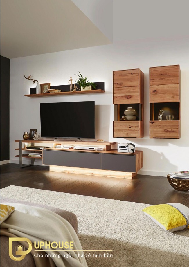 tủ kệ tivi phòng khách bằng gỗ tự nhiên (5)