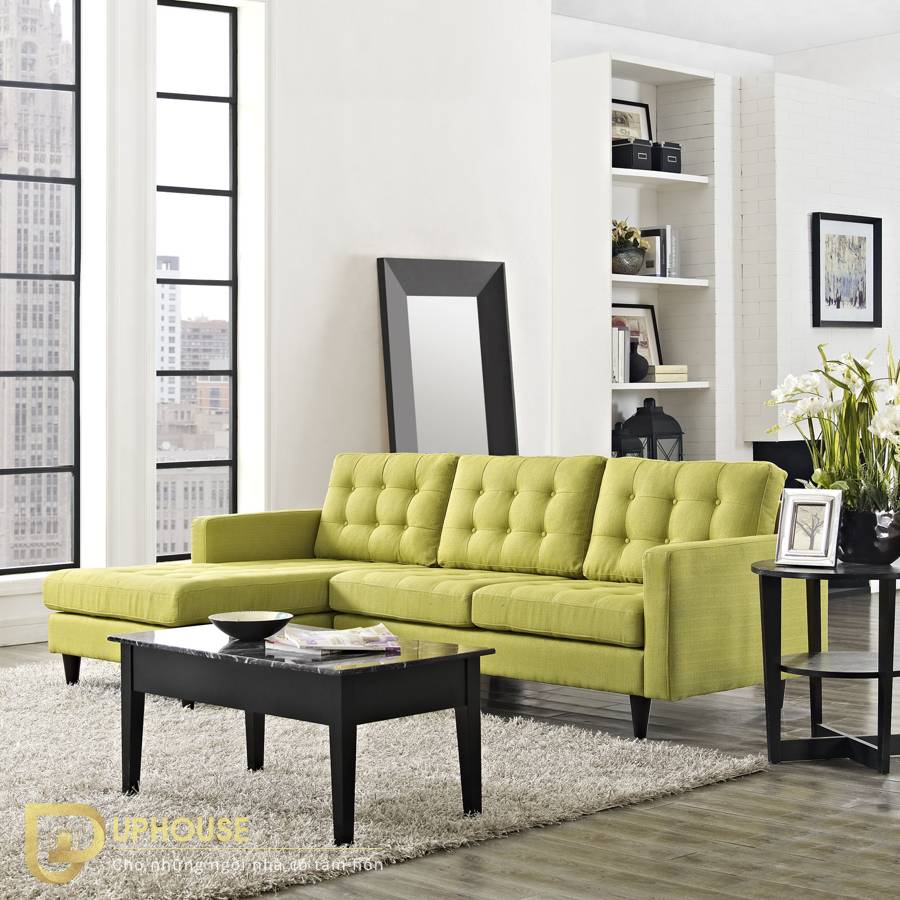 Với bề mặt bọc da mềm mại và đường may tỉ mỉ, chiếc Sofa phòng khách đẹp là không gian nghỉ ngơi lý tưởng sau một ngày dài căng thẳng. Không chỉ mang đến sự thoải mái và tiện nghi, kiểu dáng hiện đại của chiếc Sofa còn tạo nên một phong cách thời thượng và sang trọng cho không gian phòng khách của bạn.